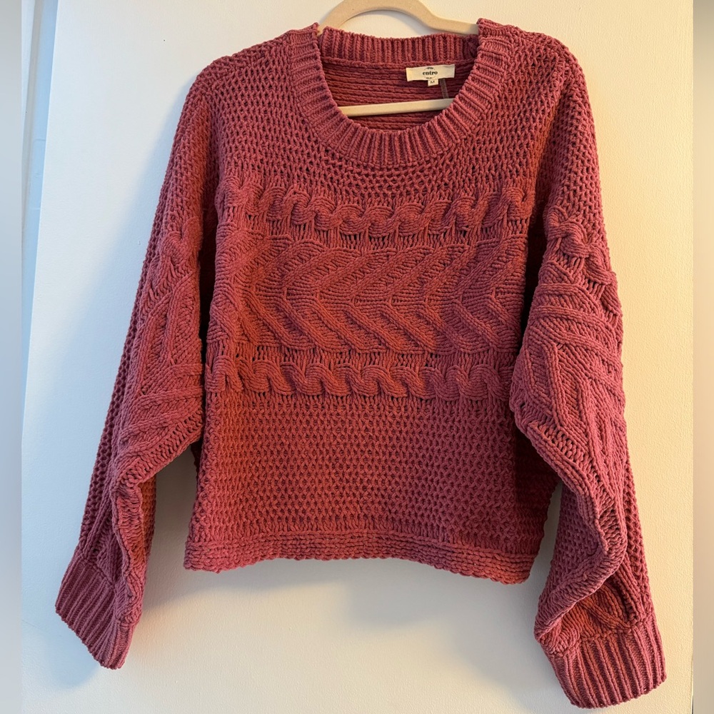 Cropped sweater
